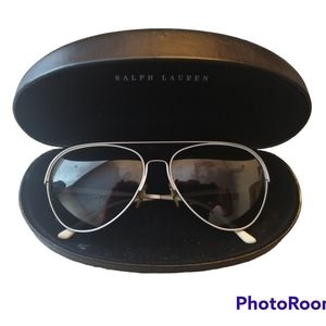 Ralph Lauren Men's Aviator Sunglasses